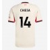 Liverpool Federico Chiesa #14 Bortedrakt 2025-26 Korte ermer
